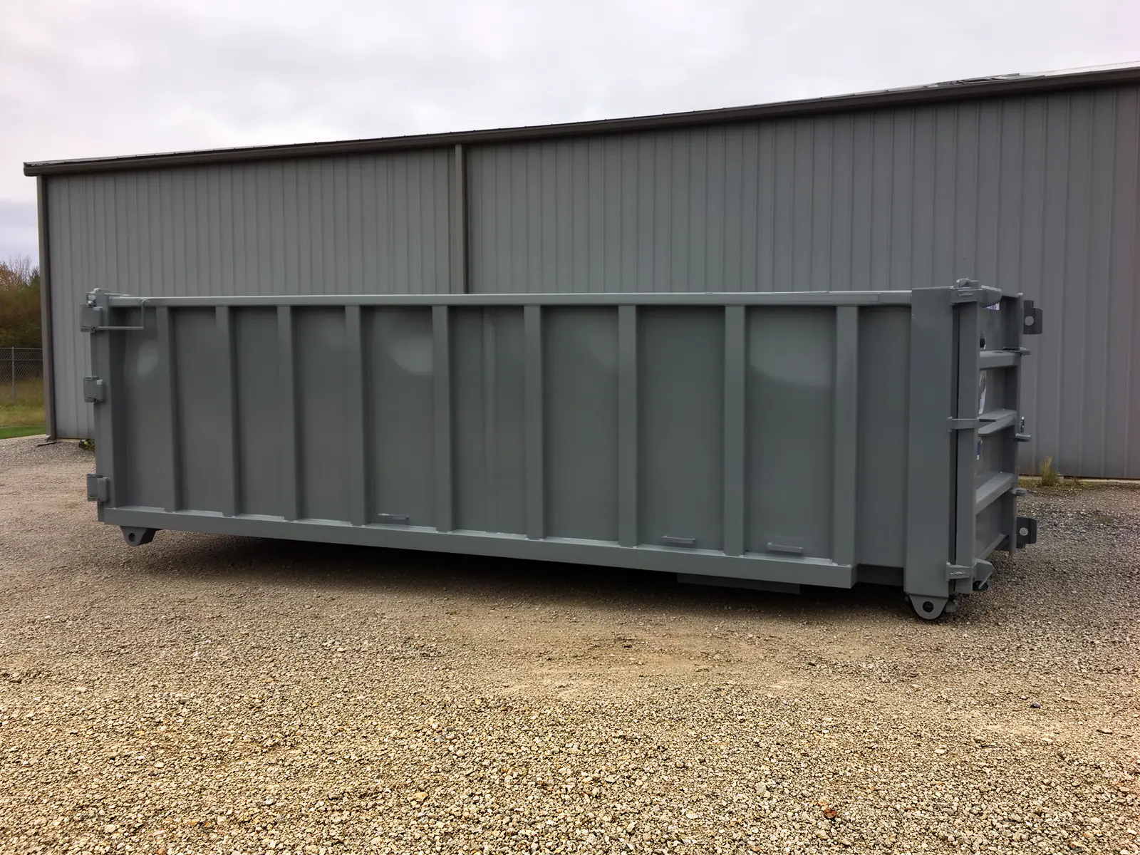Roll-off dumpster from Greenfield Brothers Dumpster Rental in Wichita, KS